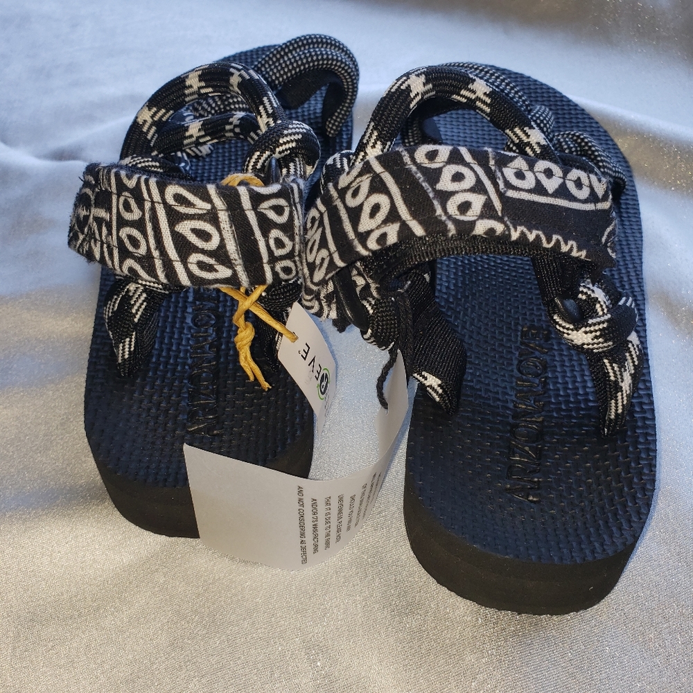 ARIZONA LOVE Trekky Rope Sandals Sz EU39/US9 - Picture 8 of 9